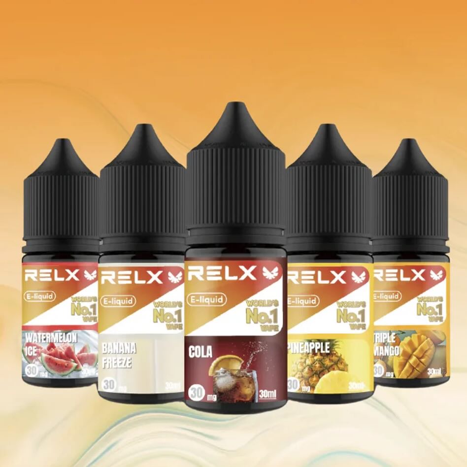 【鳳梨】Relx煙油|悅刻丁鹽煙油|30ml瓶裝小煙油|10種口味現貨
